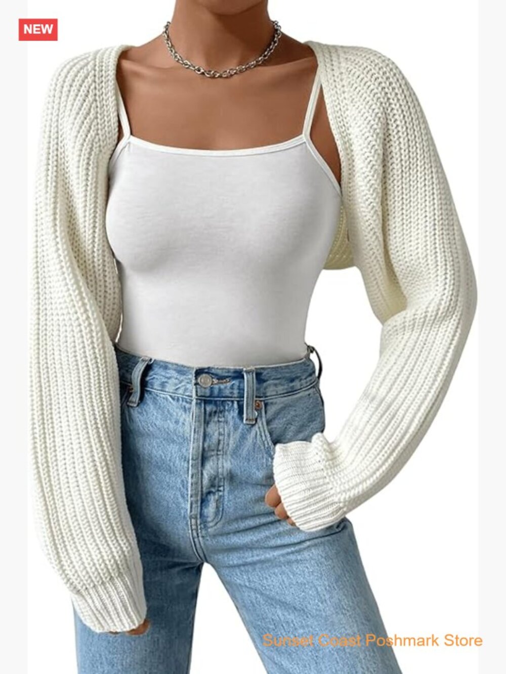 Y2k Cropped Cardigan Sweaters Lightweight Knit Open Front Bolero Shrugs
